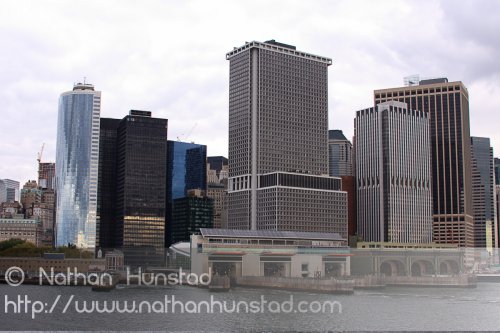 Lower Manhattan from the Staten Island Ferry